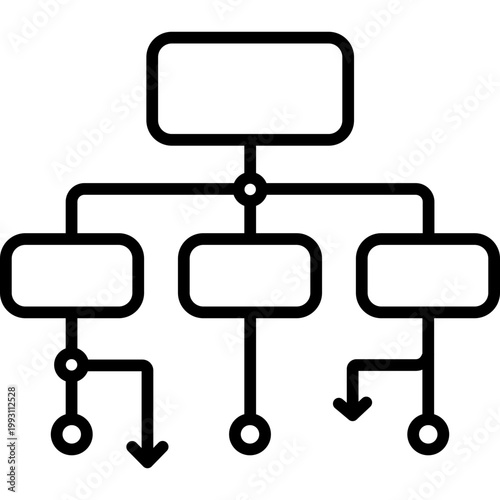 Site Map Vector Icon