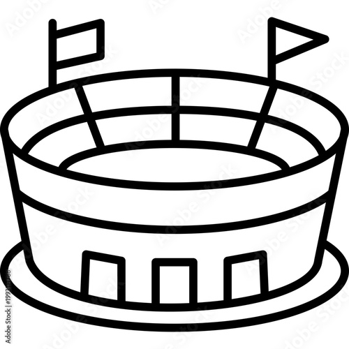 Arena Vector Icon