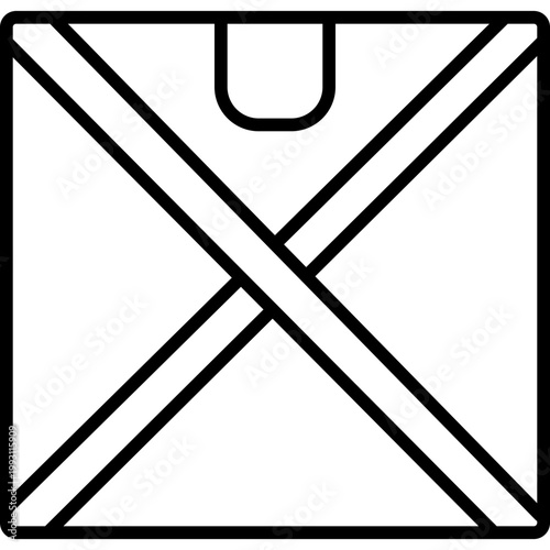 Restricted Goods Vector Icon