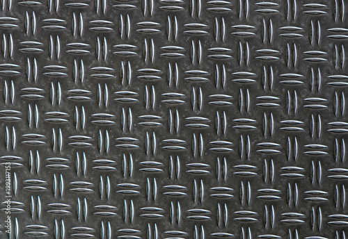 Diamond tread metal plate texture background