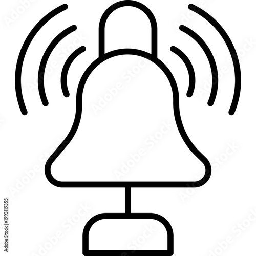 Bell Service Vector Icon