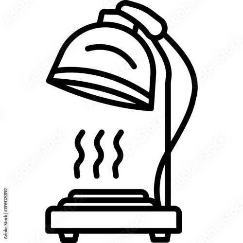 Hair Steamer Vector Icon