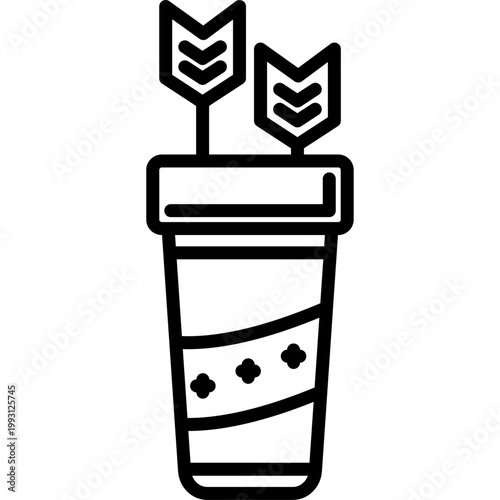 Quiver Vector Icon