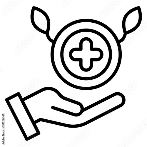 Alternative Medicine Vector Icon