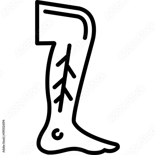 Leg Vector Icon