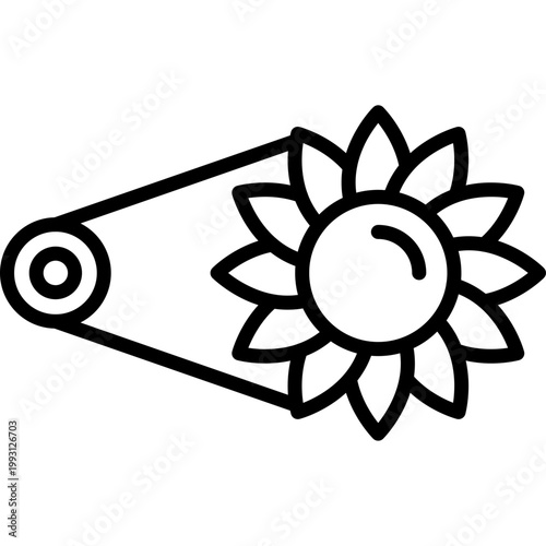 Brooch Vector Icon