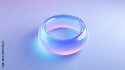 glass sphere isolated on white