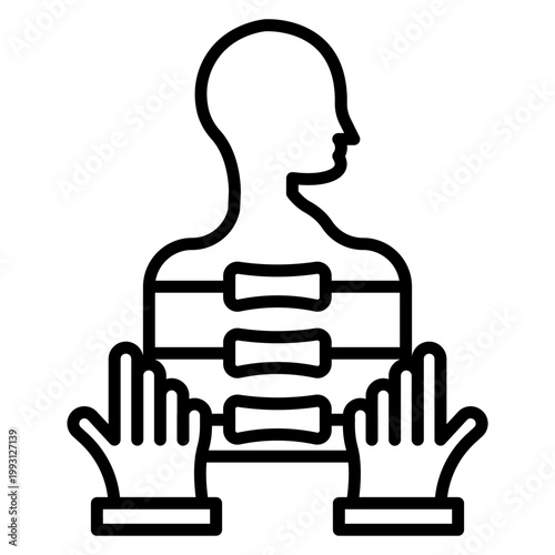 Osteopathic Medicine Vector Icon