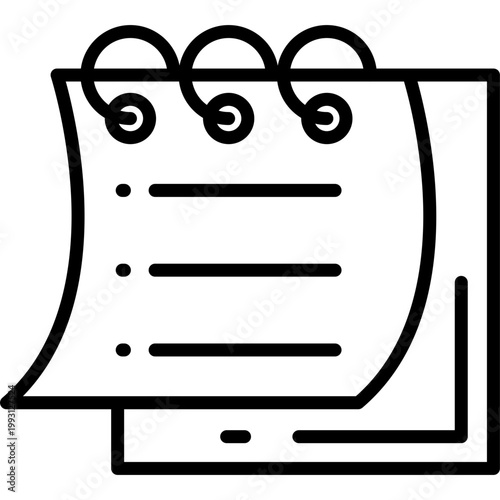 Notes Vector Icon