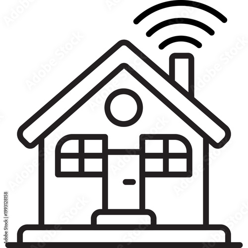 Smart Home Vector Icon