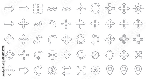 Various navigation and interface icons.