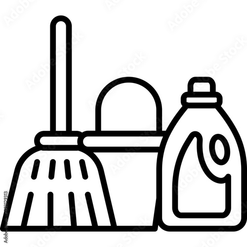 Cleaning Service Vector Icon
