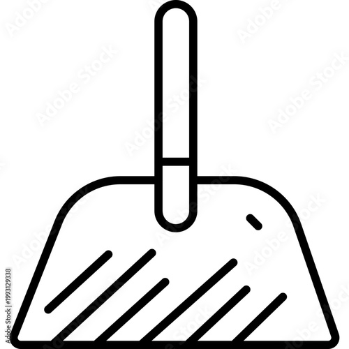 Dustpan Vector Icon