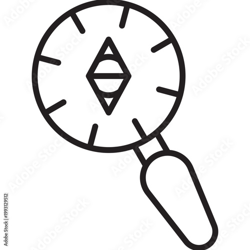 Map Discover Vector Icon