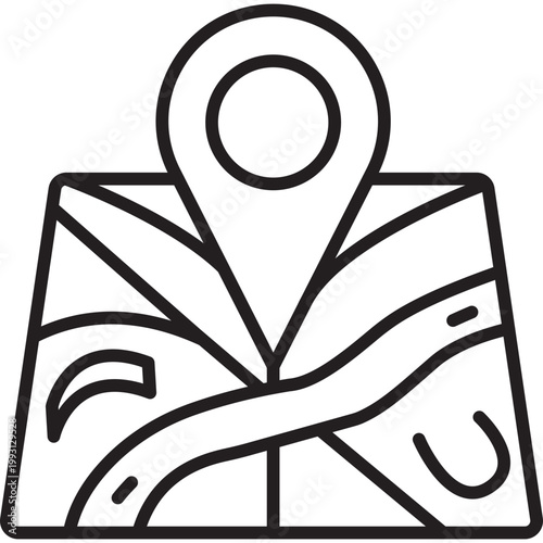 Map Location Vector Icon
