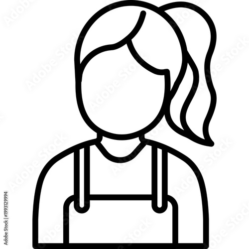 Maid Vector Icon
