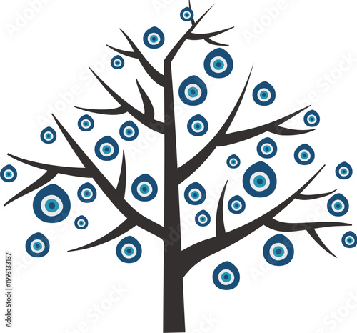 dangler decorated tree