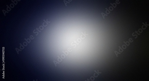 Glowing radiance in the dark expansive void of space illustration