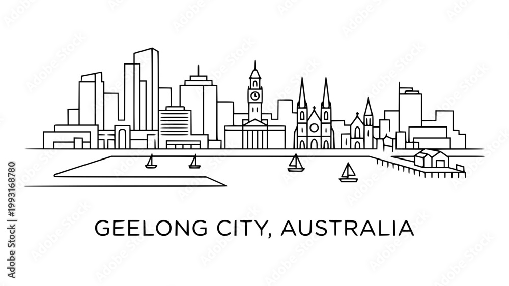 Fototapeta premium Geelong