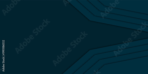 Minimal geometric background. Abstract paper carve template. Vector illustration.