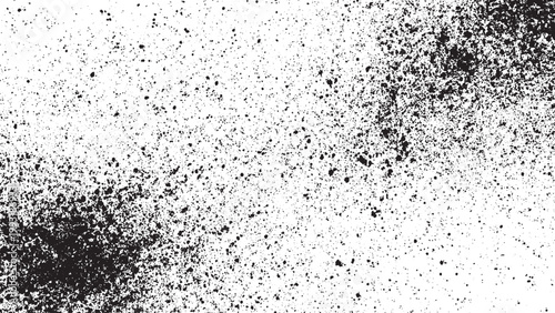 Messy stucco wall texture in black and white Vintage white paper background with rough texture