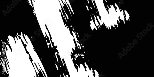 Smooth vector transition from black to white with straight broken lines. vector background transition