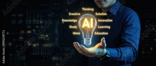 Innovative ai learning solutions modern business environment digital education content creative thinking hub professional development innovation in knowledge