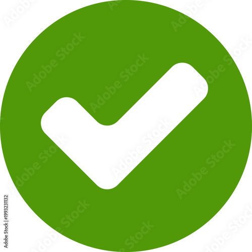 Foto Green Check Mark Icon