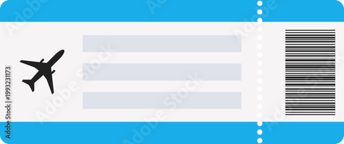 Airplane Ticket Icon