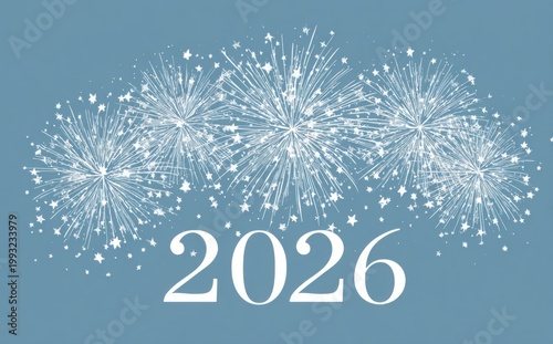 Celebrate new beginnings in 2026! Fireworks light up the sky in anticipation of a promising year ahead.