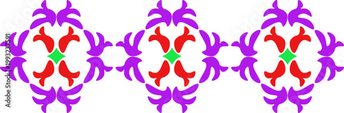 Floral pattern. wood carving pattern	