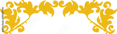 Floral pattern. wood carving pattern	