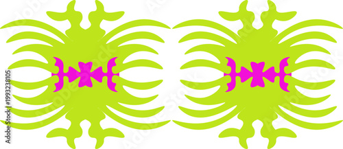 Floral pattern. wood carving pattern	