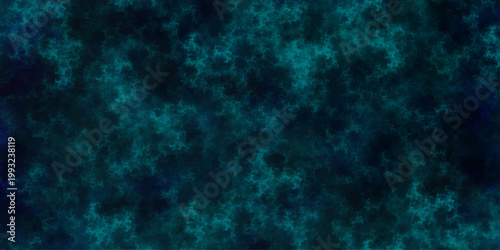 A tornado safety checklist against backdrop of stormy clouds. haunting green and blue grunge wall dark smoke texture galaxy at night, beauty of the cosmos. Banner Template with Central night sky.