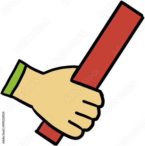 Baton handover 