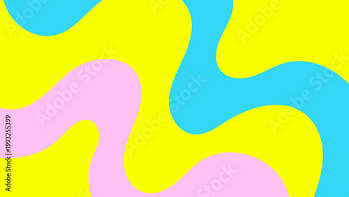 Canvas-taulu Vibrant Abstract Art background with swirling shapes