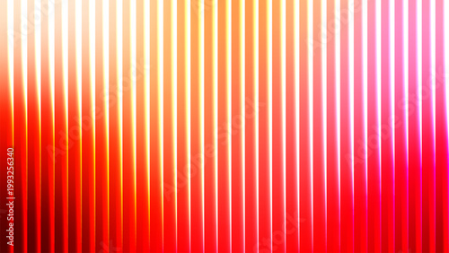 Dynamic red and orange vertical lines with glowing light effects