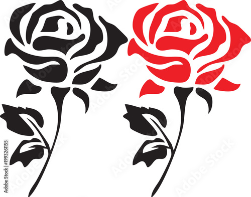 Rose Computer Icons, rose, leaf, monochrome png