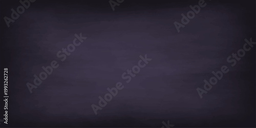A dark violet grunge blackboard background texture featuring a vintage rough surface and blank art canvas design for a textured purple wallpaper backdrop