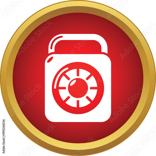 Safe box icon representing security and protection of valuables