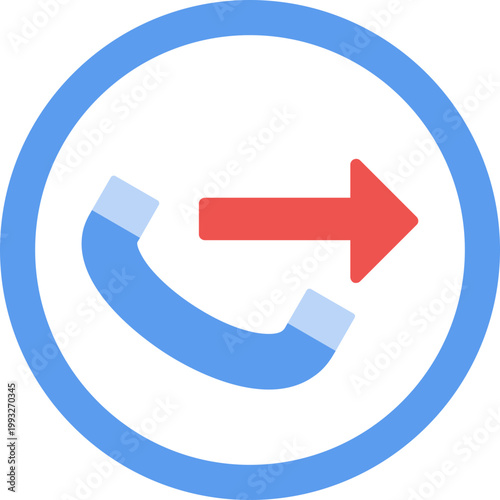 Outbound Icon Vector Element