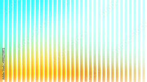 Aqua and gold vertical stripes with soft glow effect