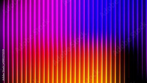 Warm orange and yellow gradient vertical bars