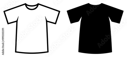 t shirt back view icon
