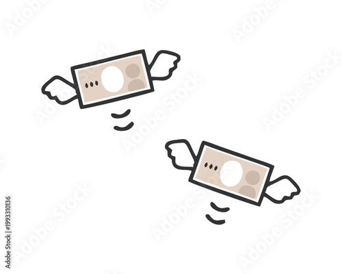 出費や支出のイメージ