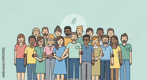 People celebrate Juneteenth Day with diverse community on a festive occasion together