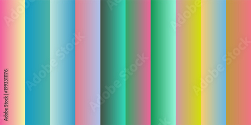 Vibrant vertical gradient stripes background, colorful geometric line pattern vector, abstract multicolored parallel bars for modern graphic design