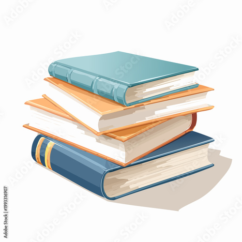 Bücherstapel – Wissen & Ruhe