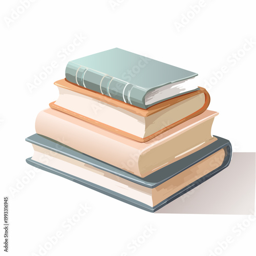 Bücherstapel – Wissen & Ruhe