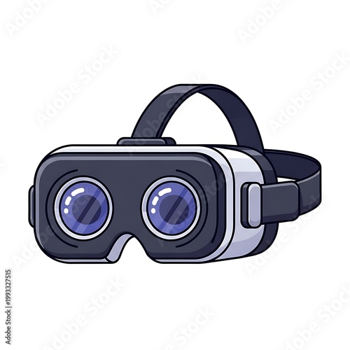 Virtual Reality Headset Device.